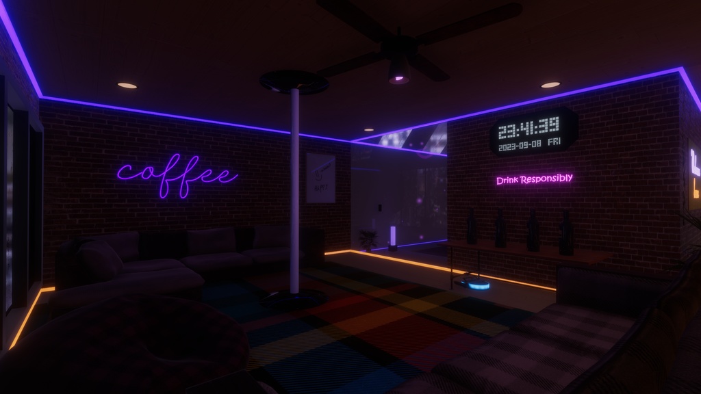 【VRChat Cozy Home / VRChat コージー・ホーム】