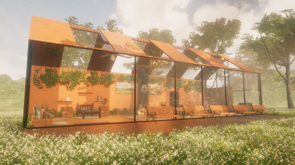 【VRChat Nature Nook / VRChat 自然の小部屋】