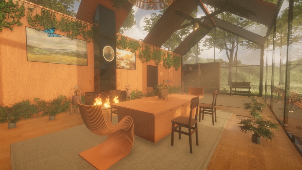 【VRChat Nature Nook / VRChat 自然の小部屋】