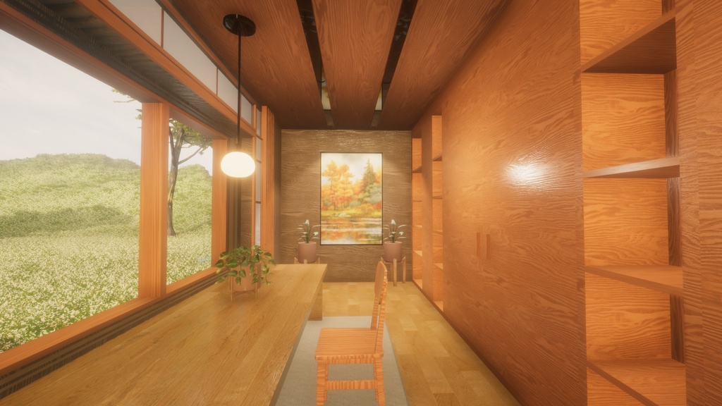 【VRChat Nature Nook / VRChat 自然の小部屋】