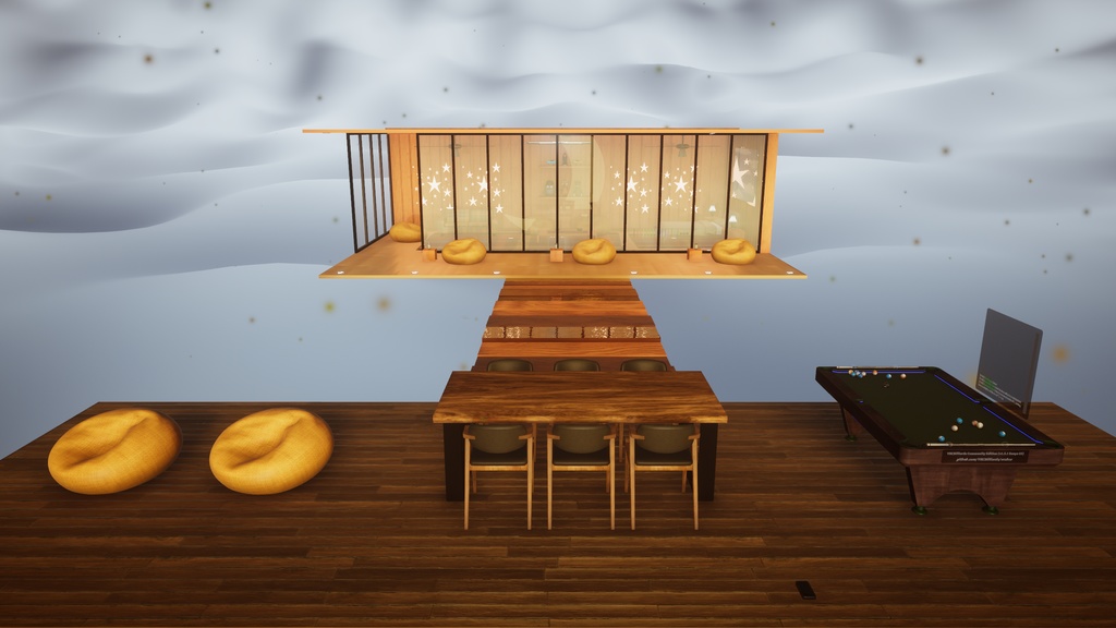 【VRChat Cloud House】