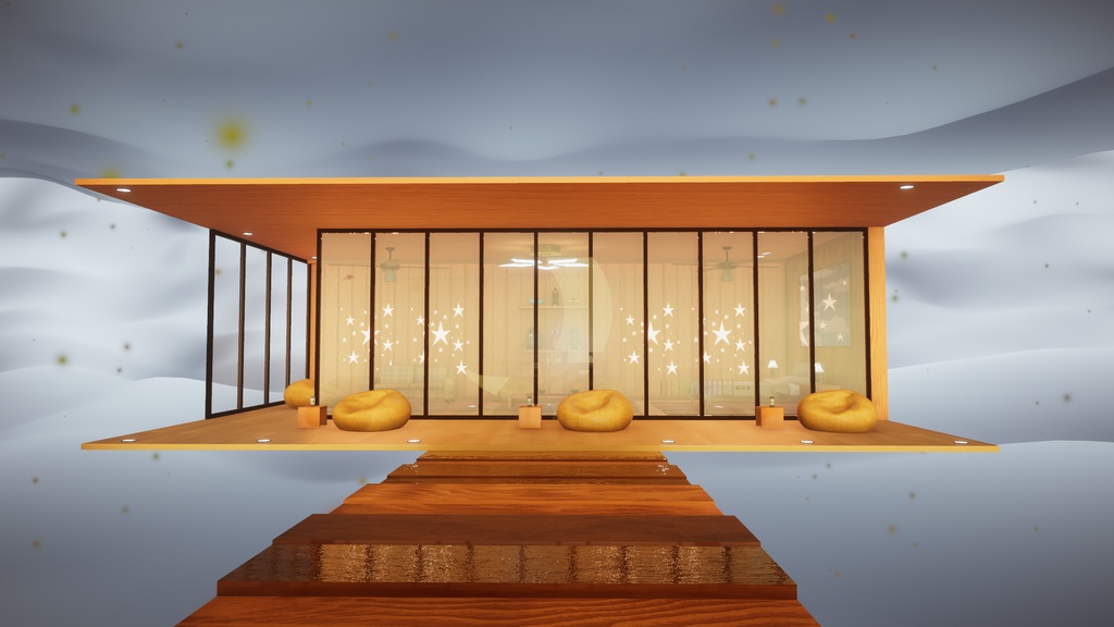 【VRChat Cloud House】