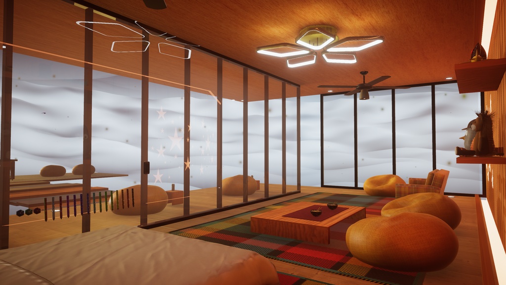 【VRChat Cloud House】