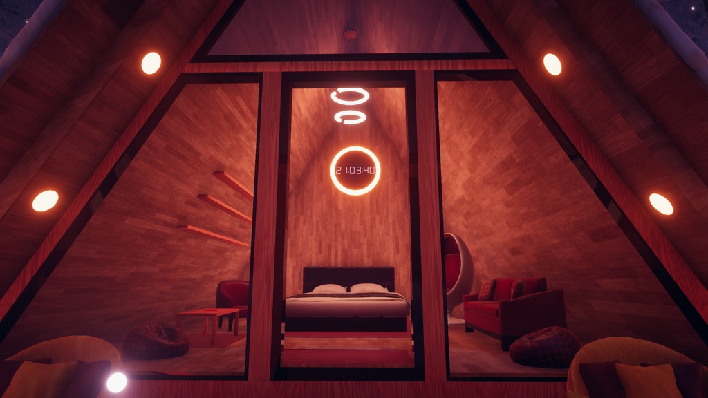 【VRChat Cabin Winter】