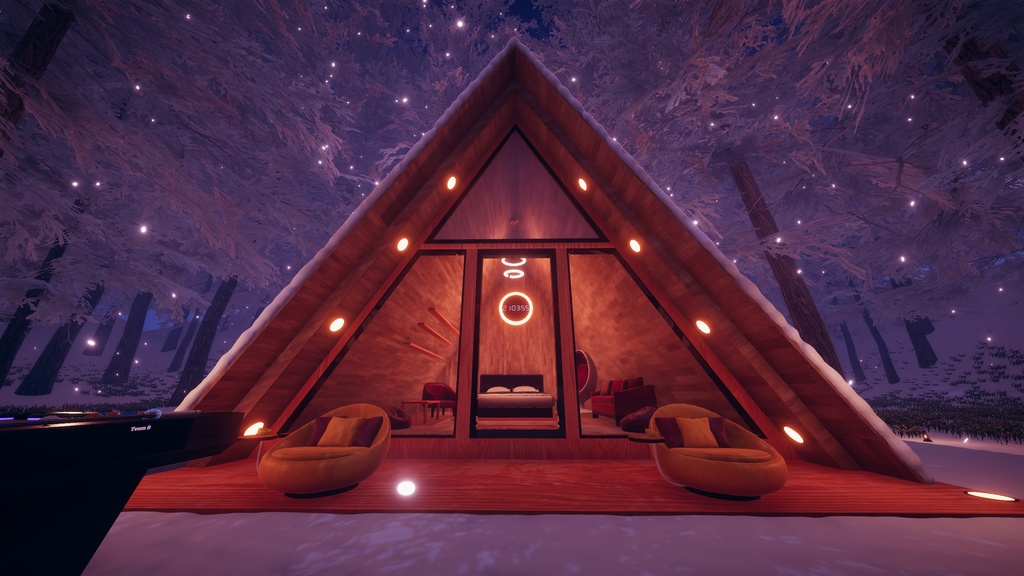 【VRChat Cabin Winter】