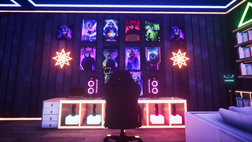 【VRChat Gaming Room】