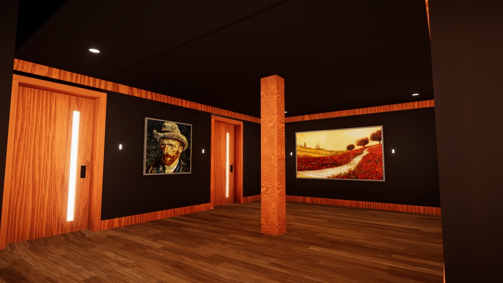 【VRChat Modern House】