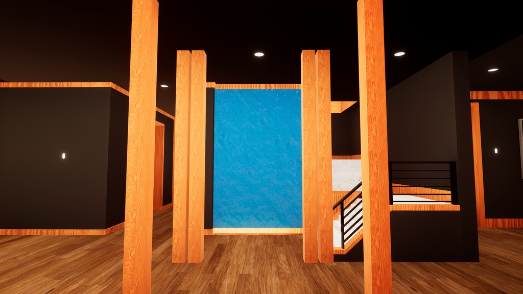 【VRChat Modern House】