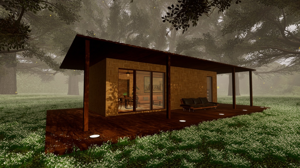 【VRChat Modern Villa / モダンヴィラ】