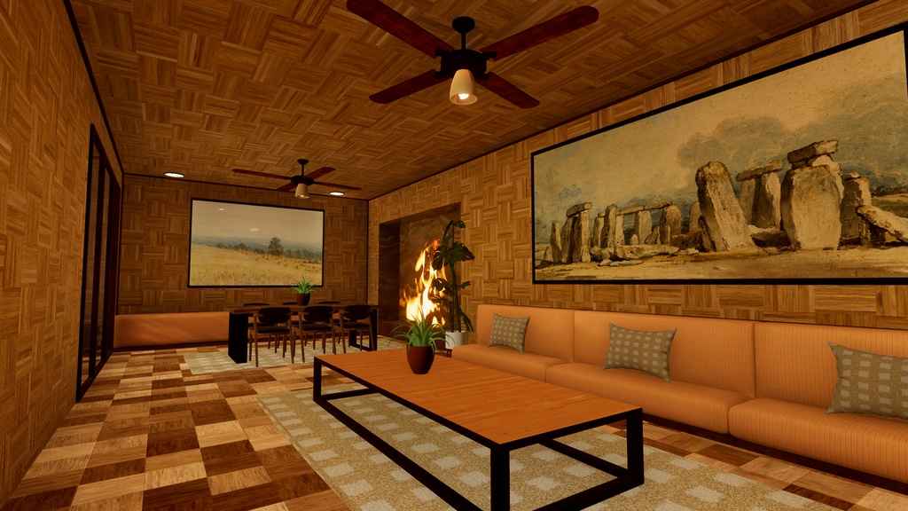 【VRChat Modern Villa / モダンヴィラ】