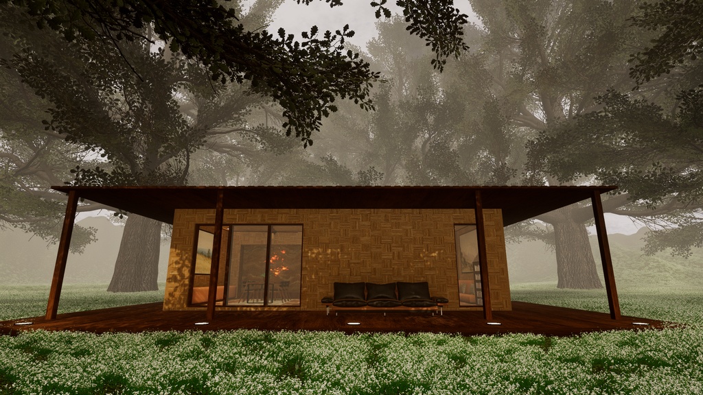 【VRChat Modern Villa / モダンヴィラ】