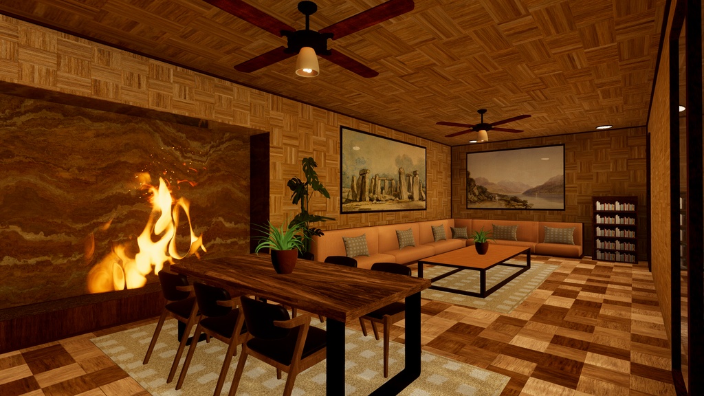 【VRChat Modern Villa / モダンヴィラ】