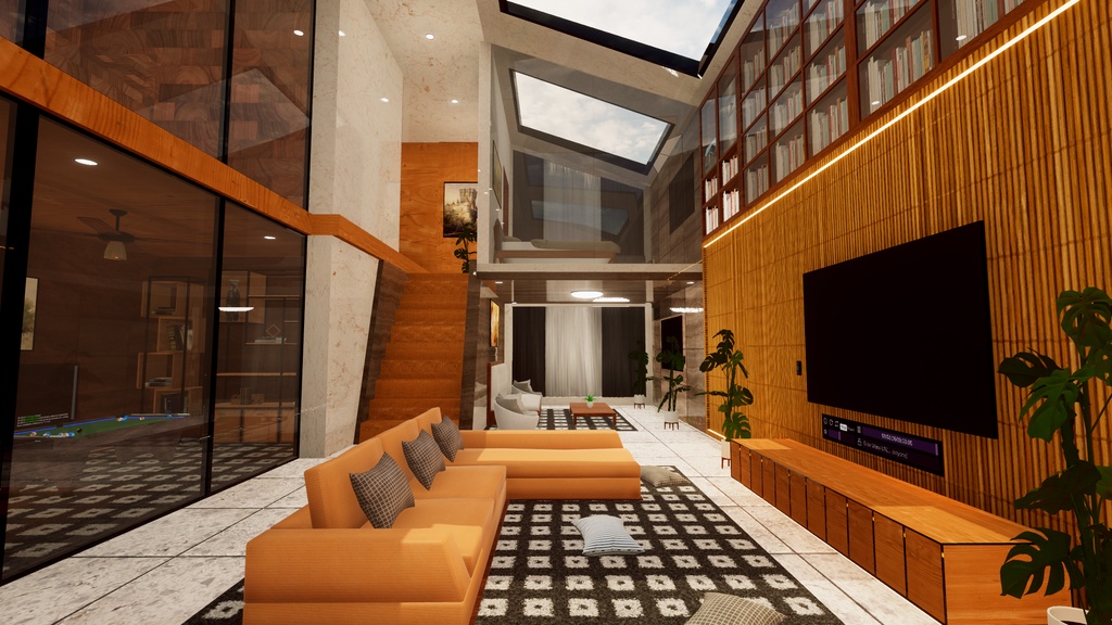 【Modern Skylight Haven】