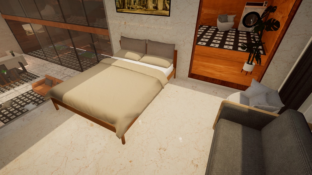 【Modern Skylight Haven】