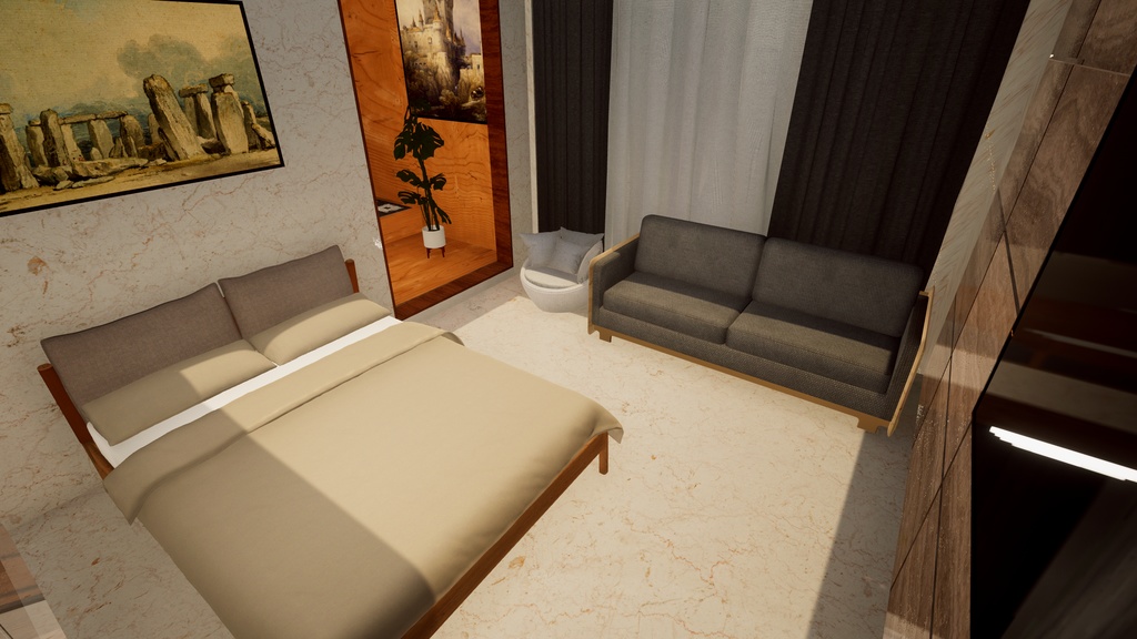 【Modern Skylight Haven】