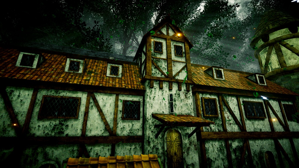 VRChat Forgotten Rail: A Fantasy Village / VRChat 忘却の軌道：幻の村