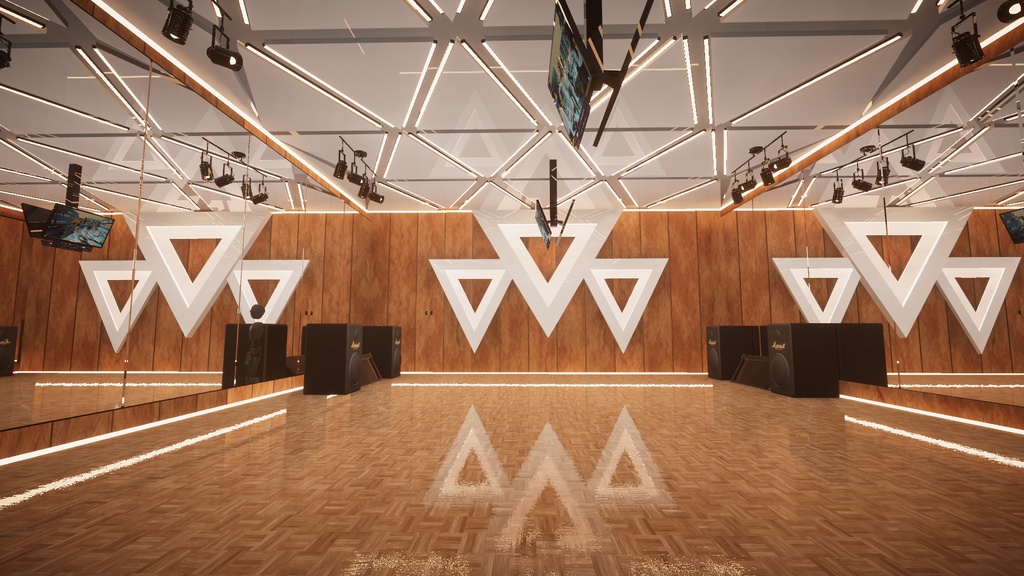 VRChat PRISM Dance Studio / VRChat PRISMダンススタジオ