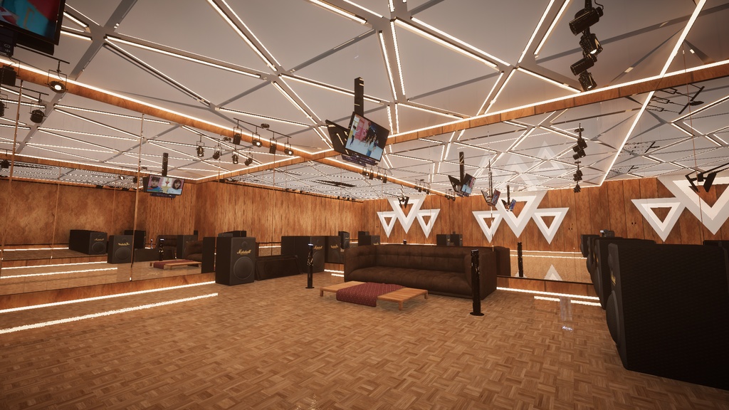 VRChat PRISM Dance Studio / VRChat PRISMダンススタジオ