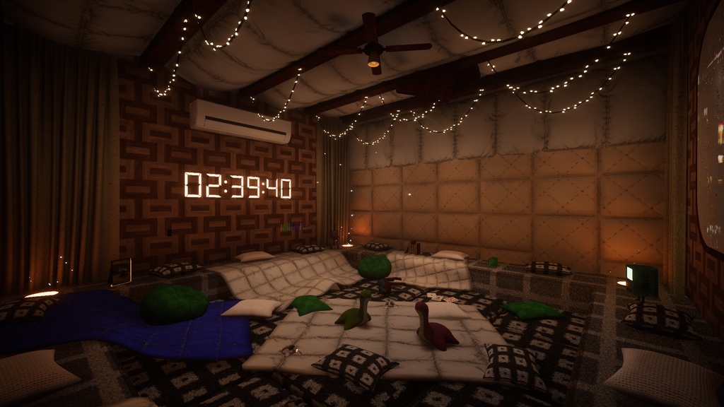 Midnight Shelter – A Cozy VR Rain Escape 🌙