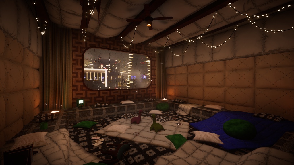 Midnight Shelter – A Cozy VR Rain Escape 🌙