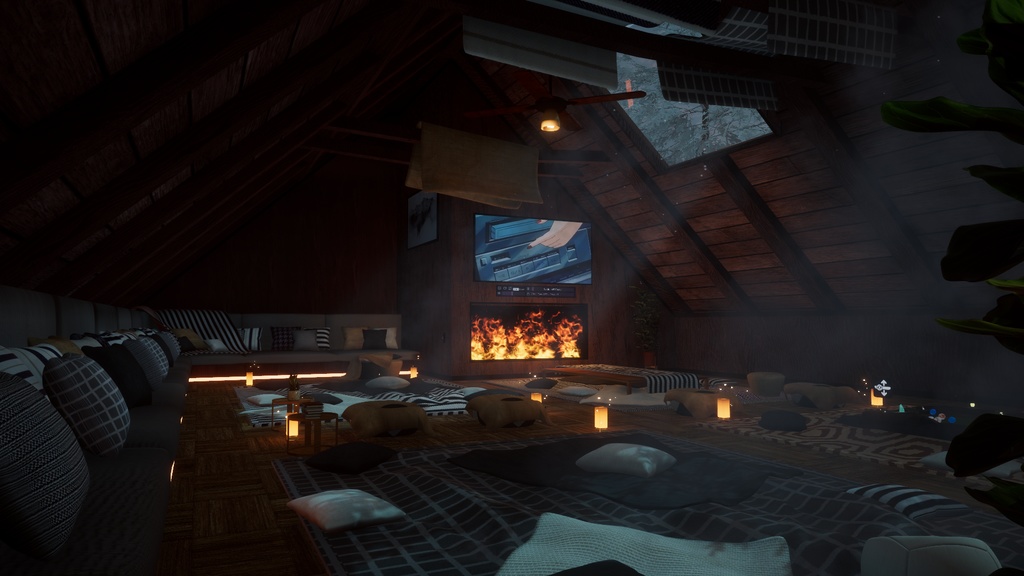Winter Attic Retreat