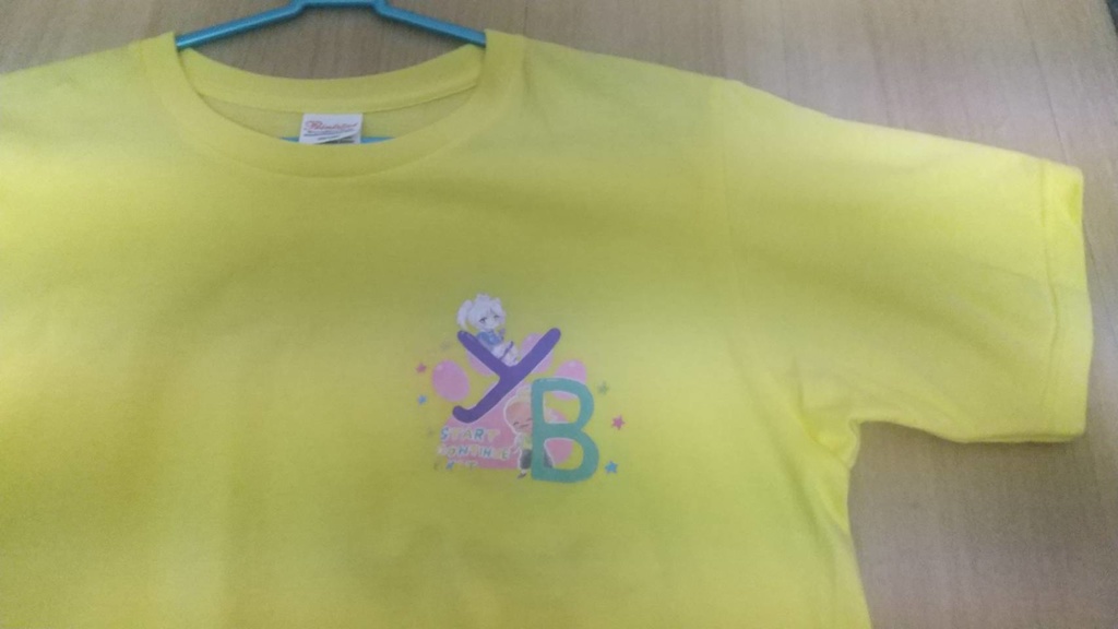 YBげむにくす プリント入りTシャツ
