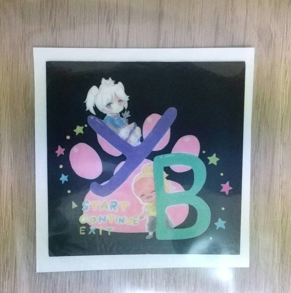 YBげむにくすシール
