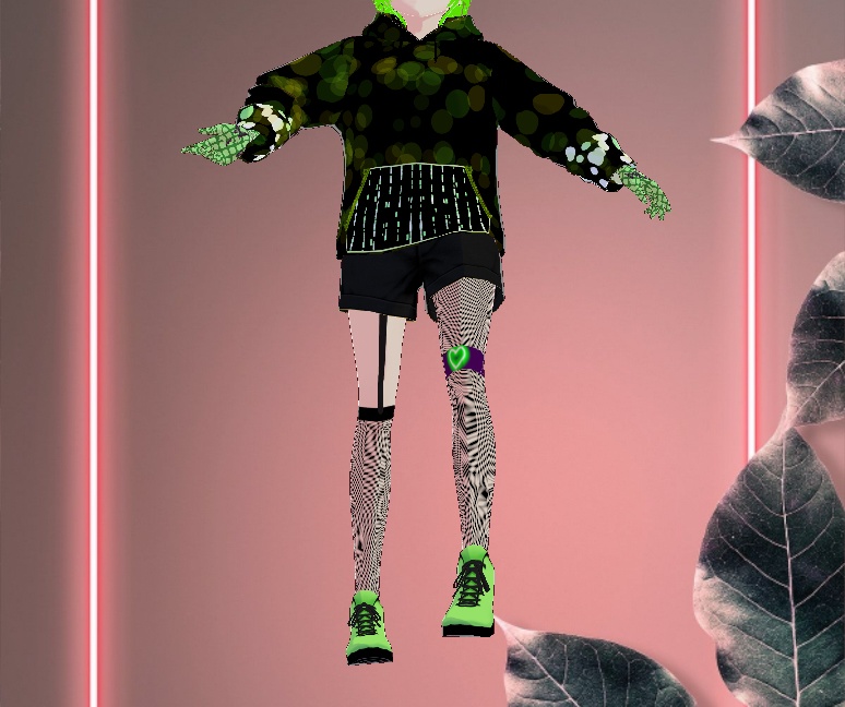 glitch look outfit