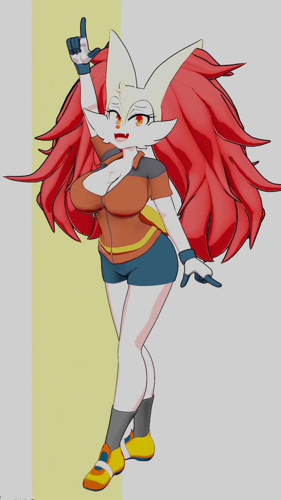 Braixen - lucyfercomics OC