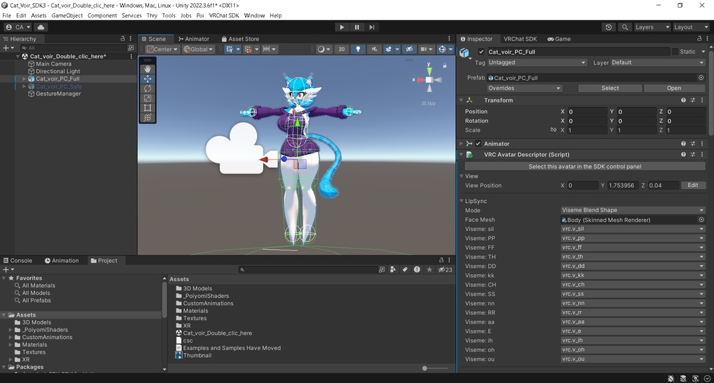 Hayden Catvoir - OC VRchat