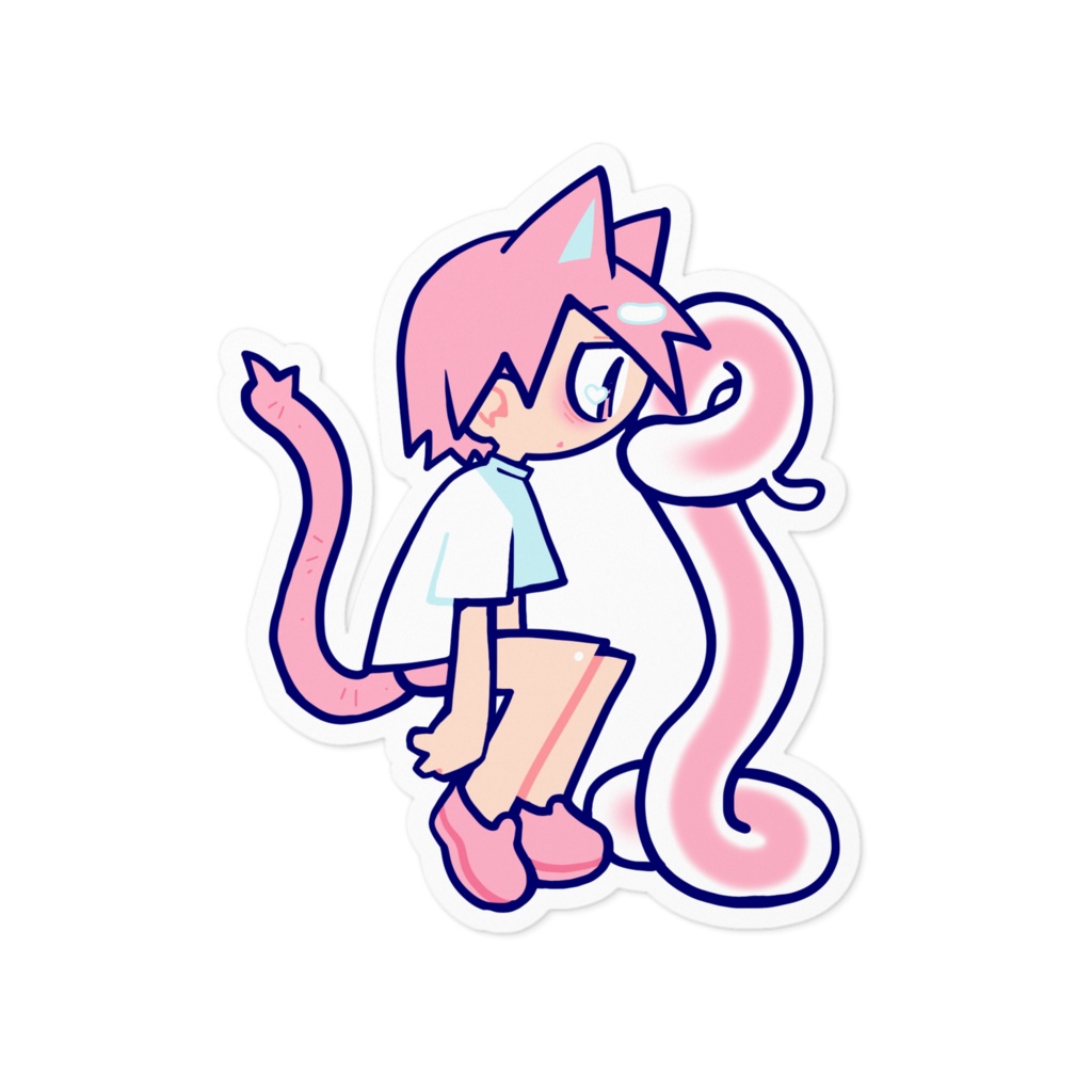 ねこにょろ♡じーっ