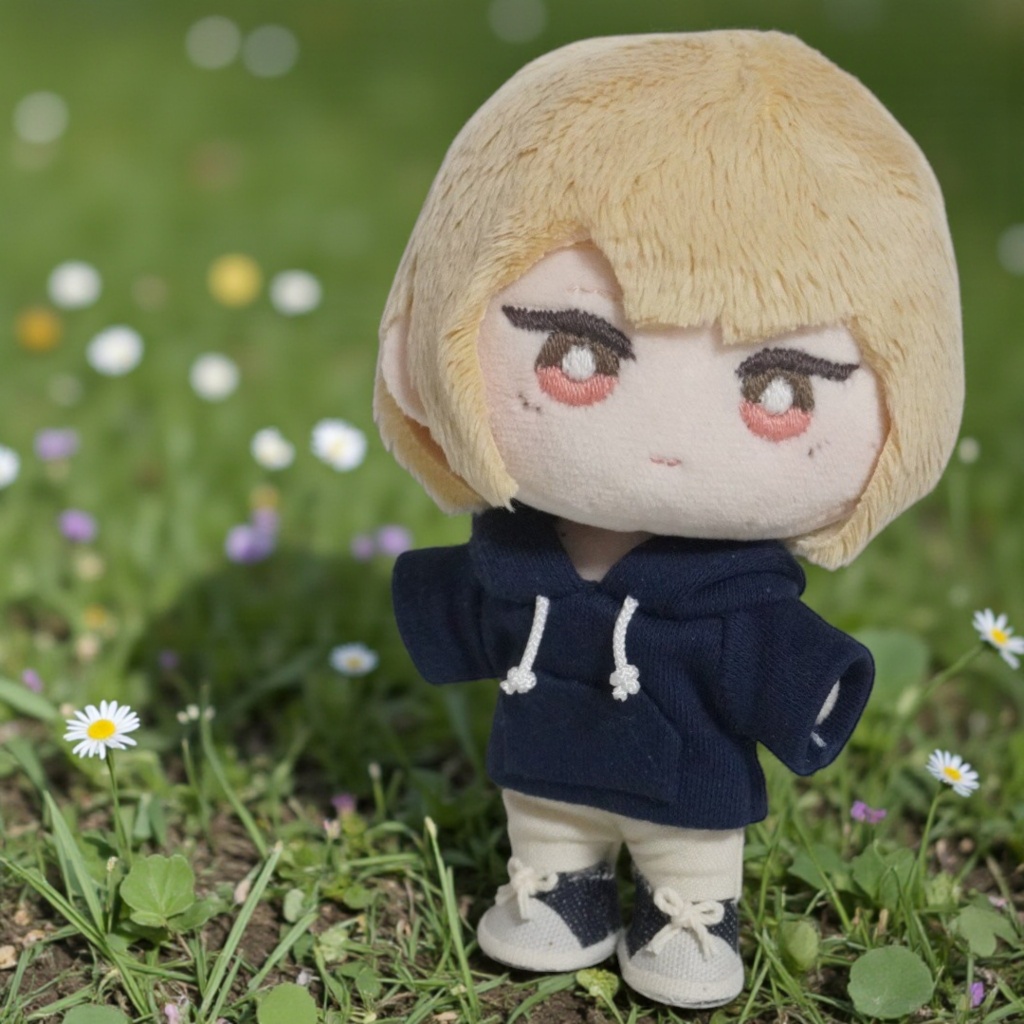 10cmぬい服 ノーブルカジュアルフーディ