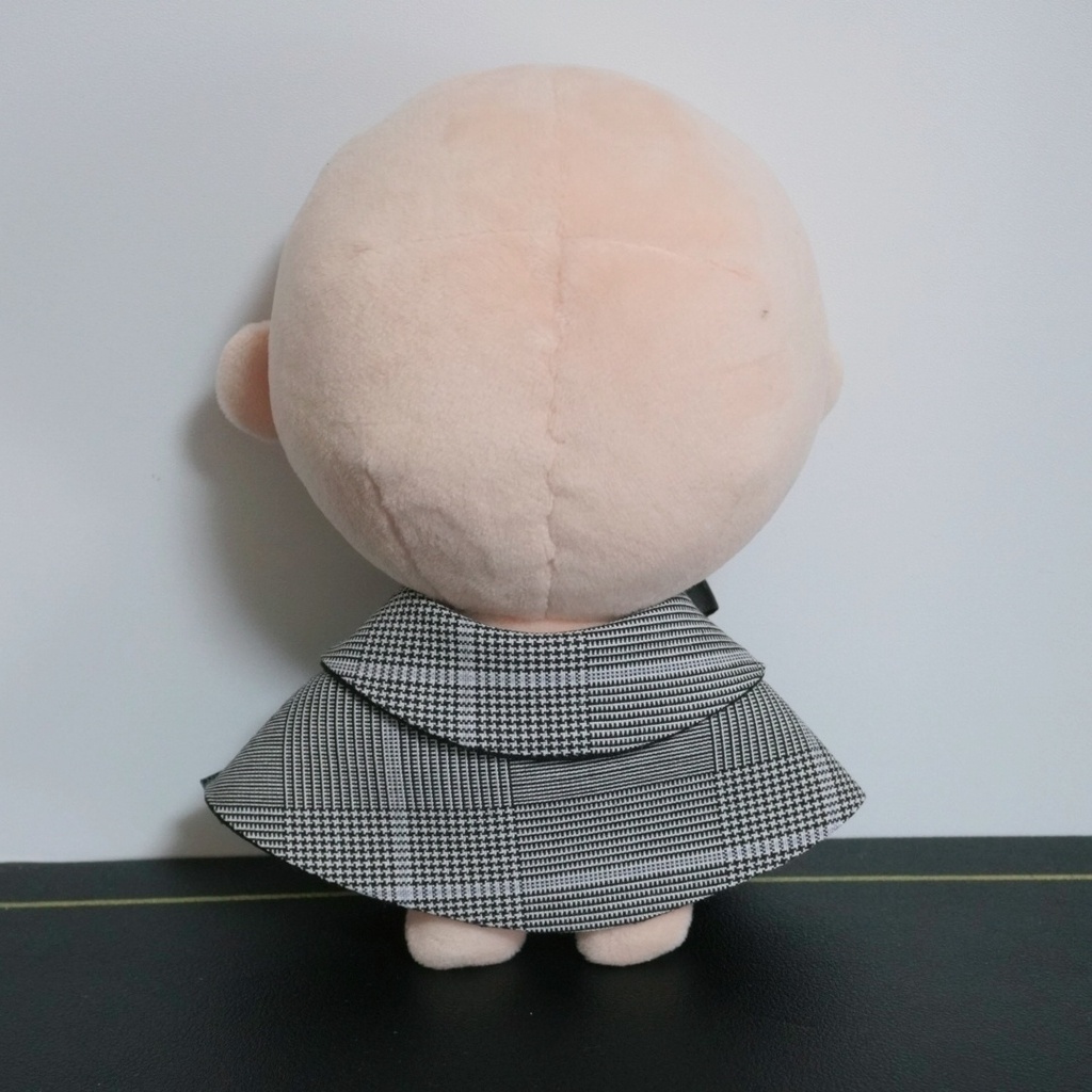フリーサイズぬい服 グレンチェックケープ