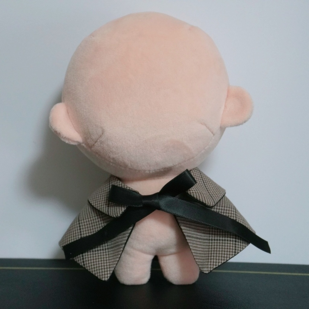 フリーサイズぬい服 グレンチェックケープ