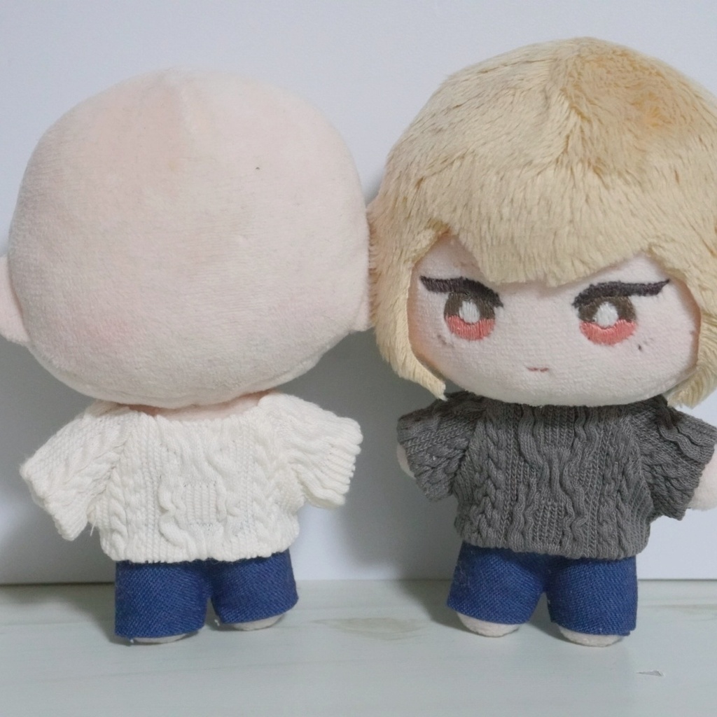 10cmぬい服 アラン編み風ニットトップス