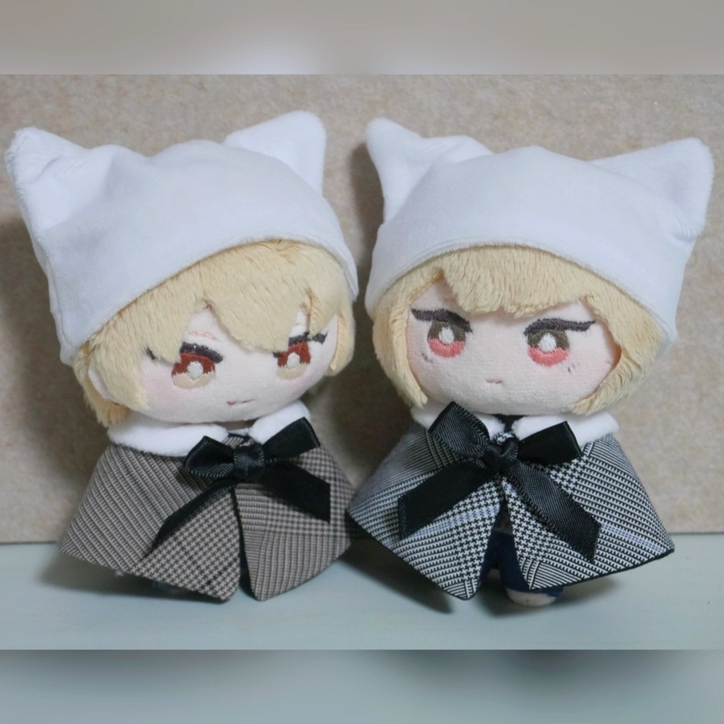 10cm〜ぬい服 ねこみみ風ニット帽