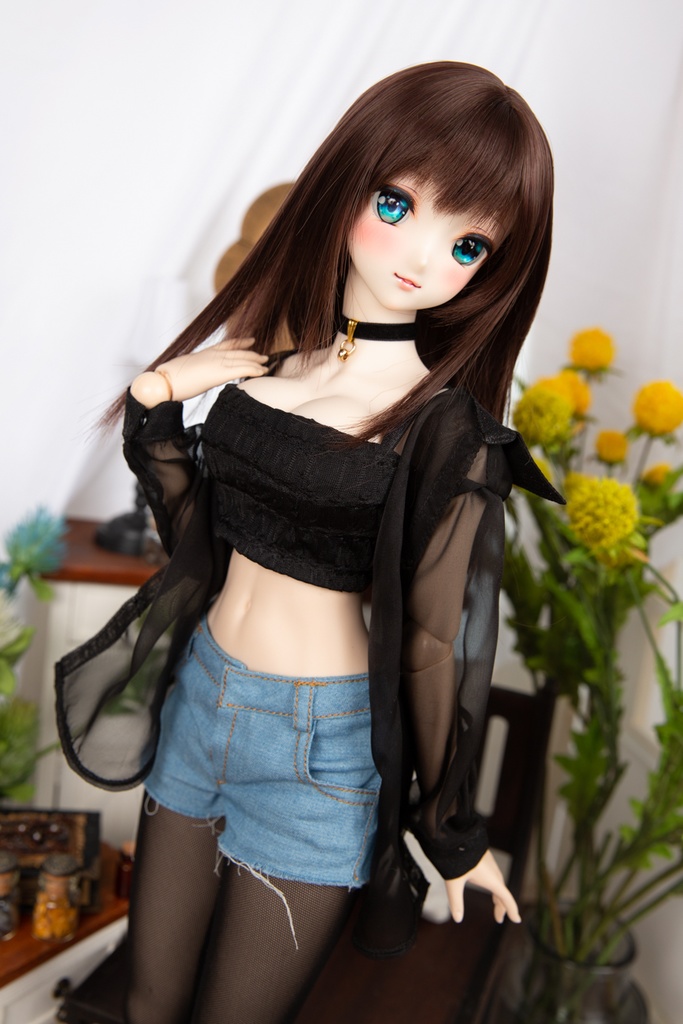 DD/DY ✦ ロングスリーブシアーシャツ