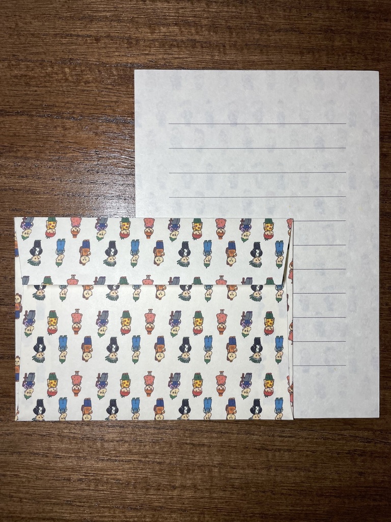 野菜戦隊たべるんじゃー レターセット