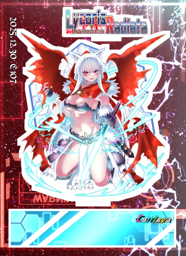 【C107】666紅刃　フレーム付きアクリルスタンド