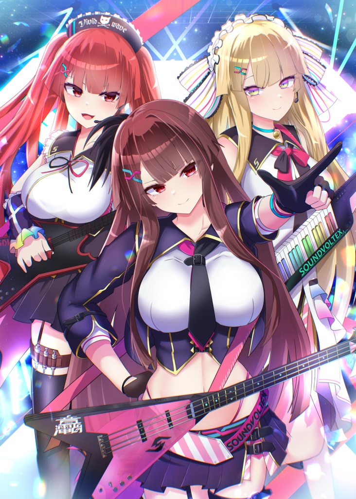 【C107】VIVIDWAVE　A2タペストリー おまけつき