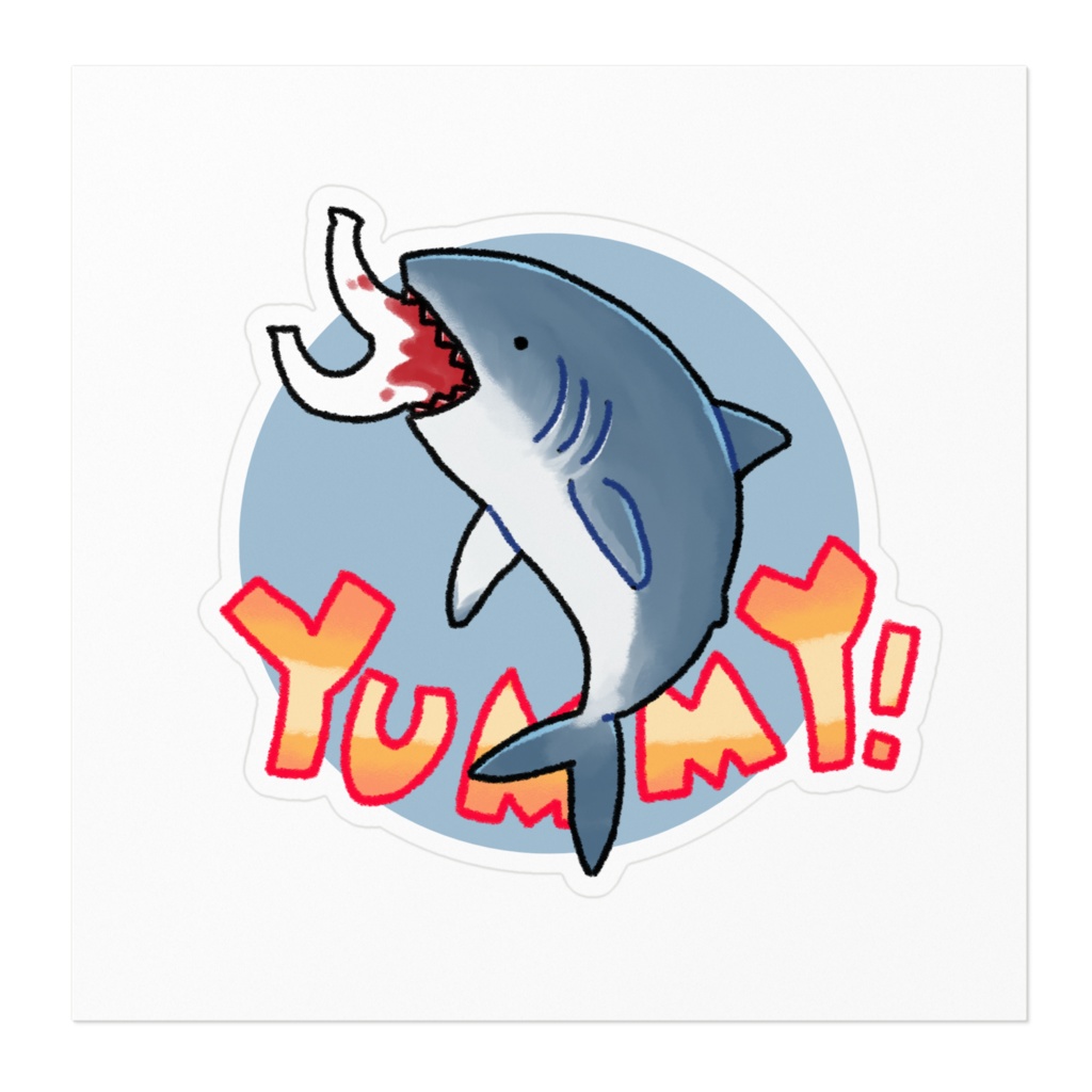 サメステッカー