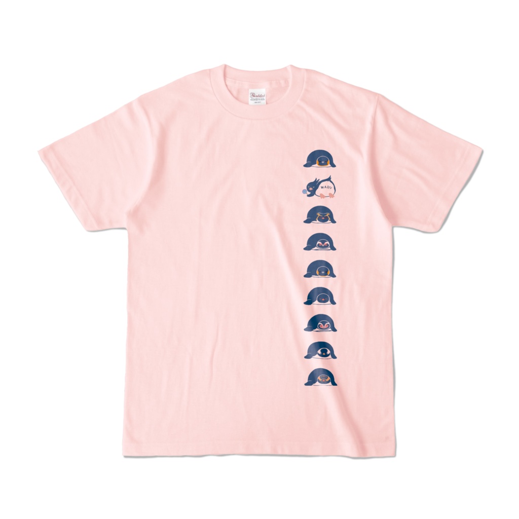 ペンギンTシャツ ピンク