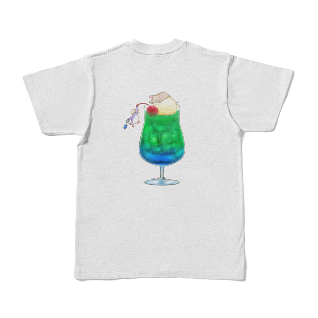 ネズとワルペンのクリームソーダ Tシャツ