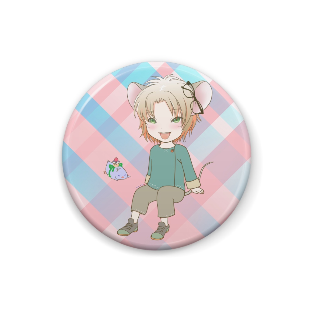 ネズっ子 缶バッチ ミニ