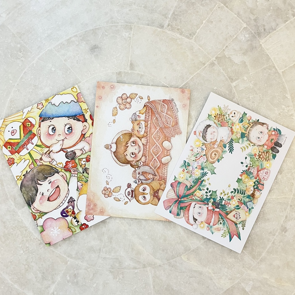 ポストカード3枚セット（冬限定）