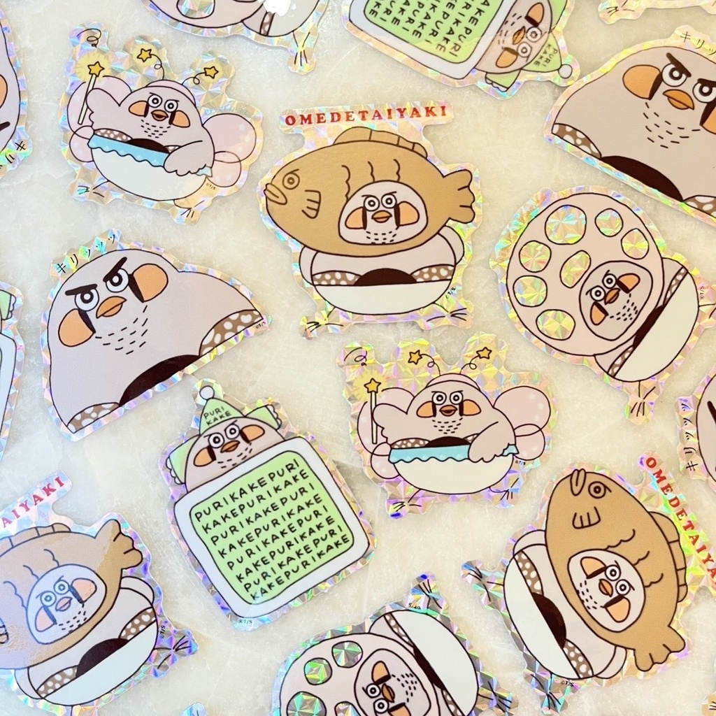 ギラギラランダムステッカー