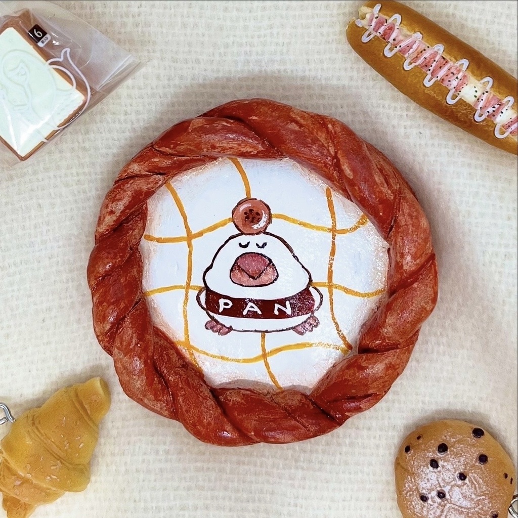 手焼きプレート（ねじねじパン）