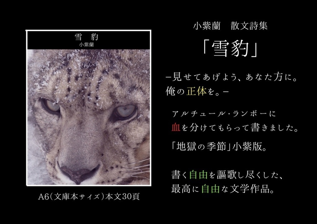 散文詩集「雪豹」