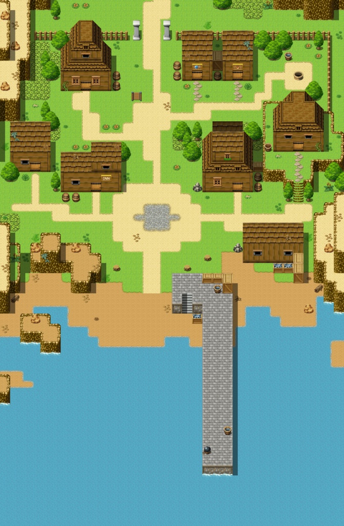 【MV/MZ】✰オヤジ狩りのマップ素材集✰