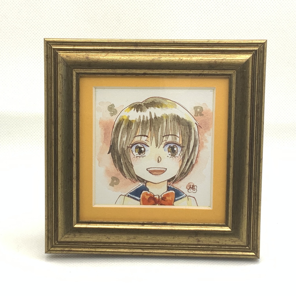 GHキャラクターミニ水彩額/谷山麻衣A